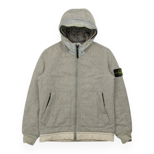 Stone Island Nylon Reflective Hooded Jacket