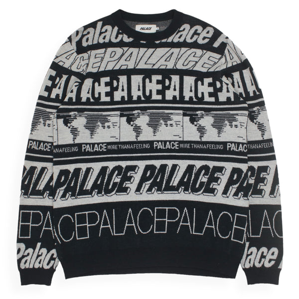 Palace Multi Front Knit Jumper Sweatshirt