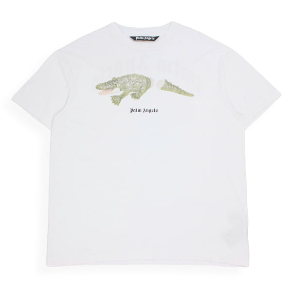 Palm Angels Crocodile Print T-Shirt