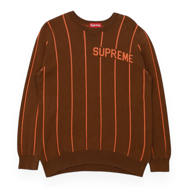 Supreme Knitted Striped Jumper Sweatshirt