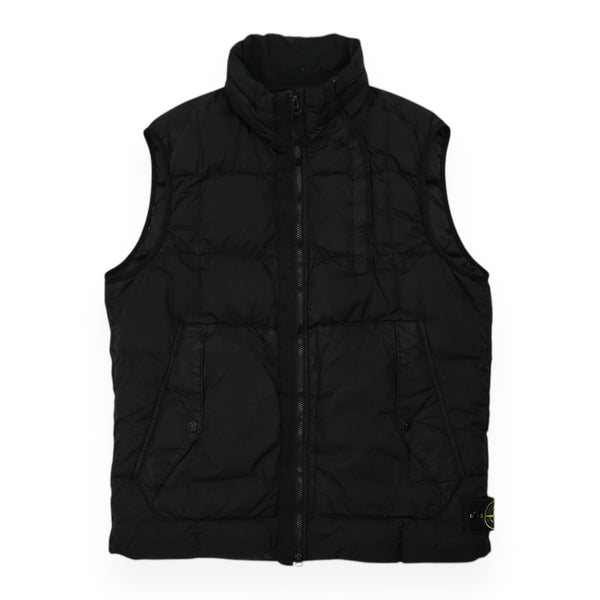 Stone Island Garment Dyed Crinkle Reps NY Down Gilet