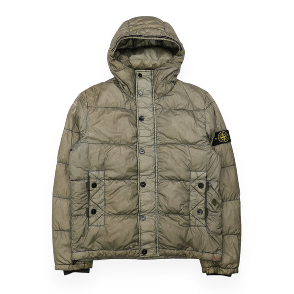 Stone Island Garment Dyed Down 26 GR X SQM N Puffer Jacket