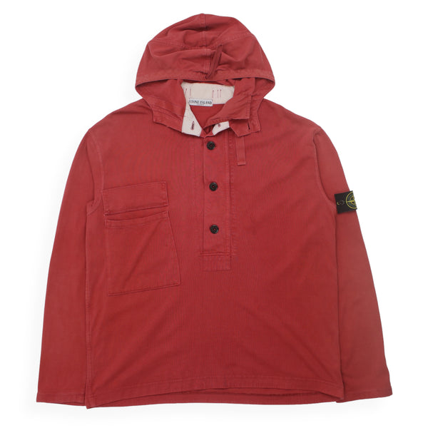 Stone Island Hooded Pocket Smock Hoodie