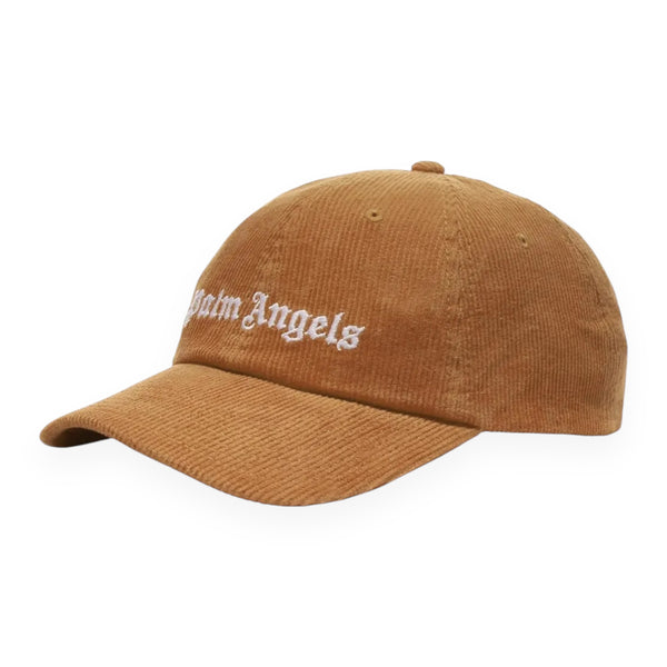 Palm Angels Corduroy Logo Cap Hat