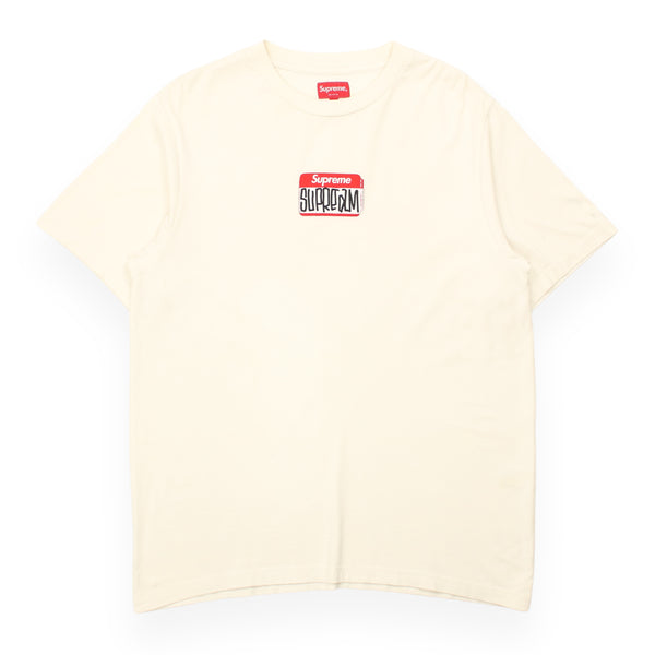 Supreme Supream Name Tag T-shirt