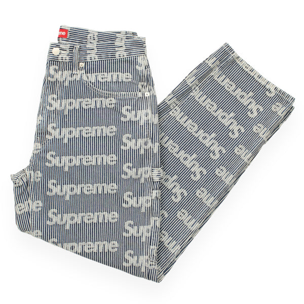 Supreme Denim Painter Stripe Trousers