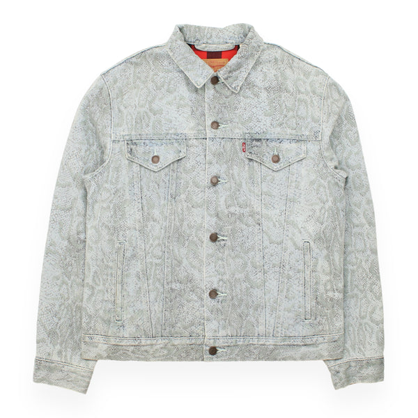 Supreme x Levis Snakeskin Trucker Jacket