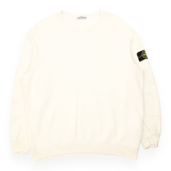 Stone Island Front Intarsia Logo Jumper Sweatshirt