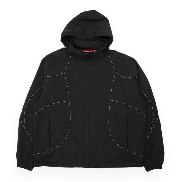 Supreme Logo Piping Hooded Jacket