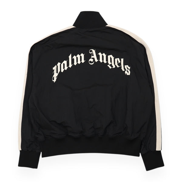 Palm Angels Curved Logo Shell Jacket