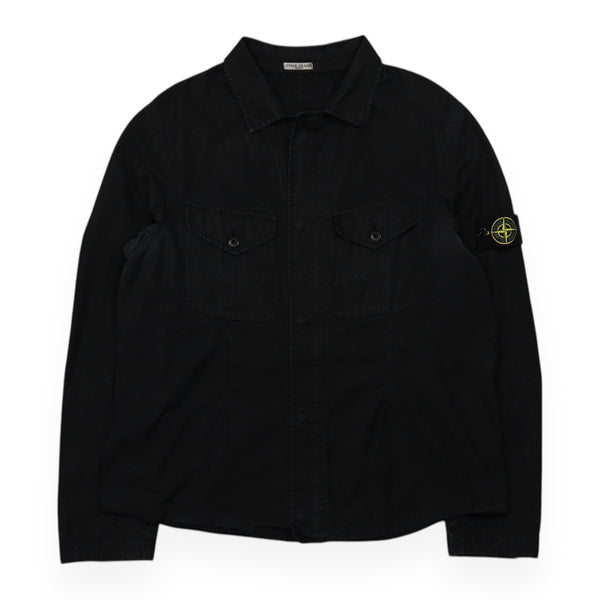 Stone Island  2006 Laminated Cotton Overshirt