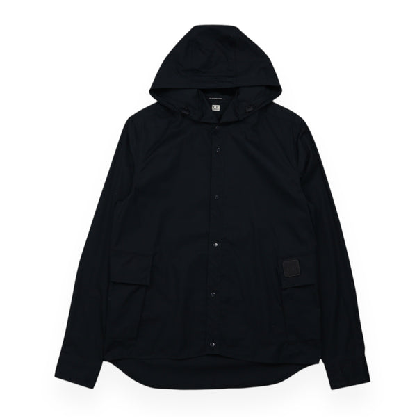 CP Company Gabardine PD Metropolis Logo Overshirt