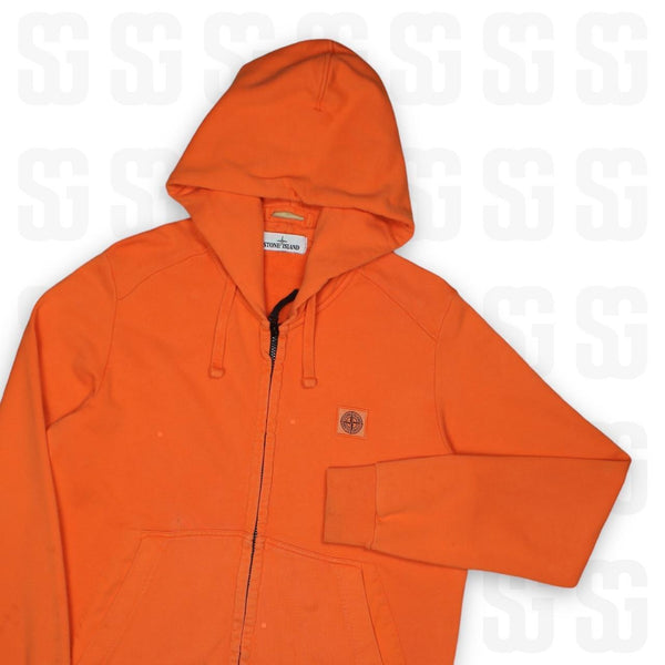 Stone Island Compass Zip Up Hoodie