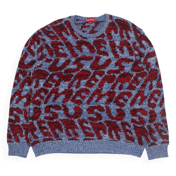 Supreme Stacked Sweater Jumper Sweatshirt