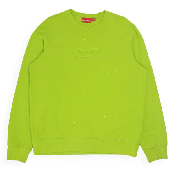 Supreme Cutout Box Logo Jumper Sweatshirt