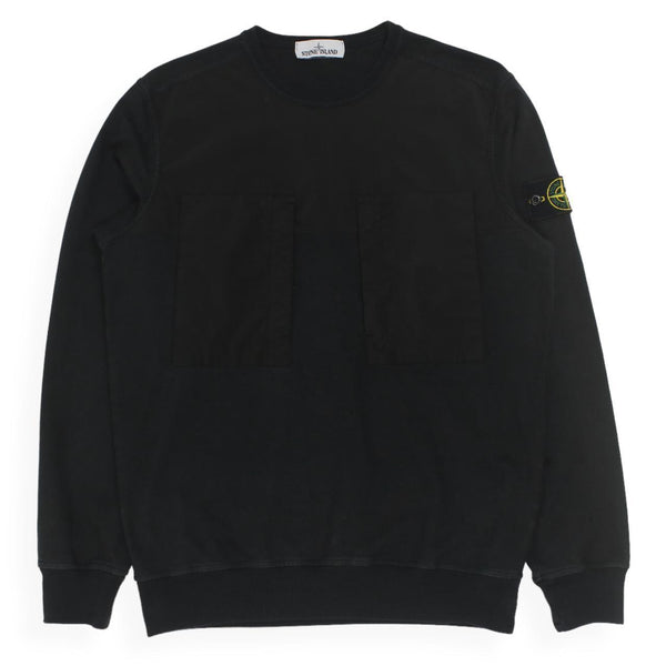 Stone Island Nylon Pocket Jumper Sweatshirt