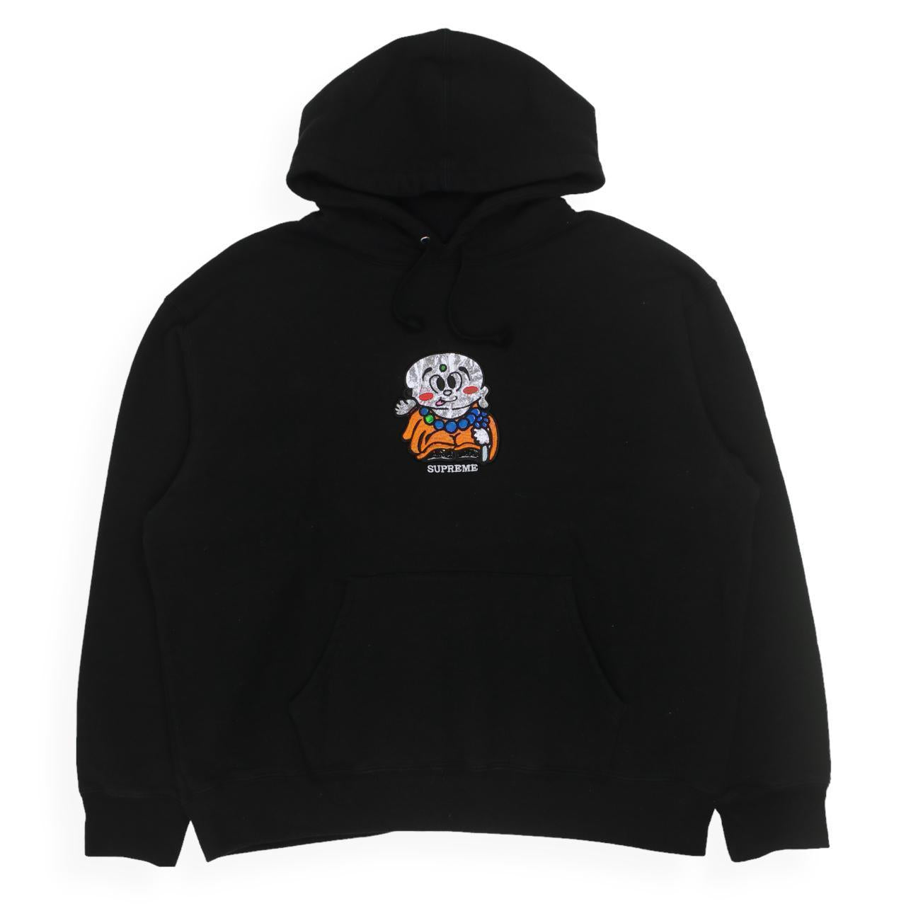 Medium Black Supreme AOI Buddha Hoodie – Street Garms