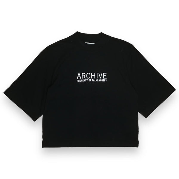 Palm angels Cropped Archive T-shirt